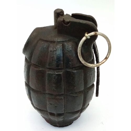 137 - INERT WW2 British No 36 Mills Hand Grenade. Maker Carron Company Scotland. No International shipping... 