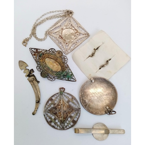 Vintage middle eastern on sale jewelry