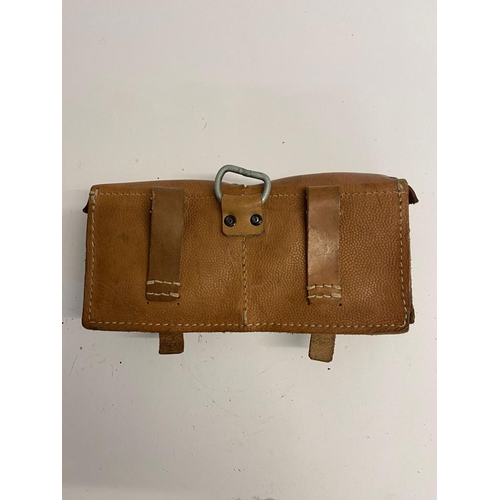 246 - A WW2 German G43/K43 Ammo Pouch. Makers mark of ros and dated 1944. Ref: ML201