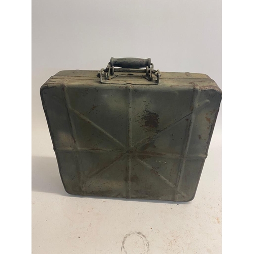 129 - A WW2 German Camo Red Cross Case - These are normally associated with stick grenades or mortars. Ref... 