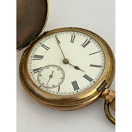 209 - Antique LABRADOR (early OMEGA ) FULL HUNTER POCKET WATCH. Circa 1900. Labrador Movement marking No.0... 