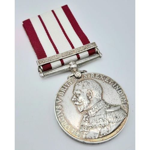 87 - Naval General Service Medal 1915, George V (swivel suspender), with clasp: Persian Gulf 1909-1914; n... 