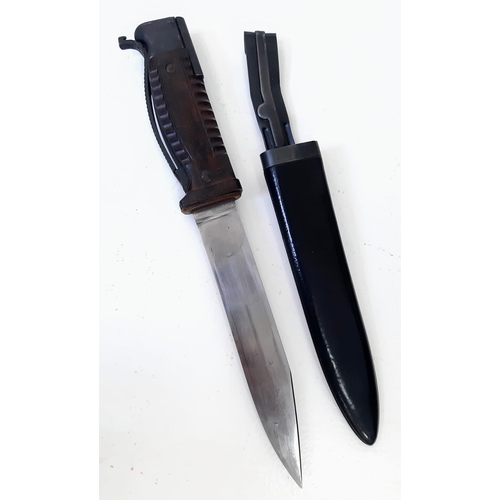 13 - Very Rare German SG-42 Bayonet Complete with multi tool in the handle. Maker Code Marked
“cof” for C... 