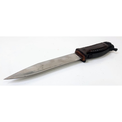 13 - Very Rare German SG-42 Bayonet Complete with multi tool in the handle. Maker Code Marked
“cof” for C... 