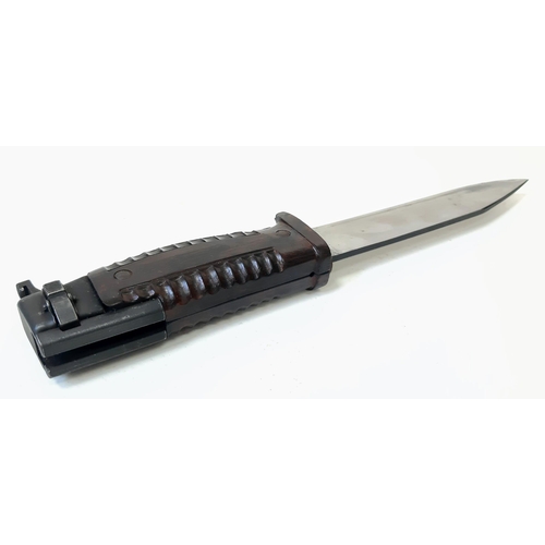 13 - Very Rare German SG-42 Bayonet Complete with multi tool in the handle. Maker Code Marked
“cof” for C... 