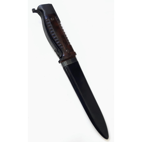 13 - Very Rare German SG-42 Bayonet Complete with multi tool in the handle. Maker Code Marked
“cof” for C... 