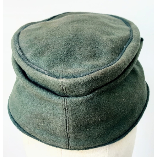 166 - 3 rd Reich Forestry Service Forstaufseher’s M43 Cap. The Forestry Service were responsible for suppl... 