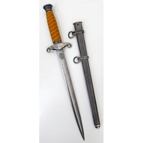 77 - 3 rd Reich Heer (Army) Officers Dagger. Maker Holler, Solingen.