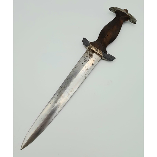 84 - 80. 3 rd Reich S.A Dagger & Hanger Rzm M7/91 for the maker: Carl Spitzer, Malsch. This dagger was fo... 