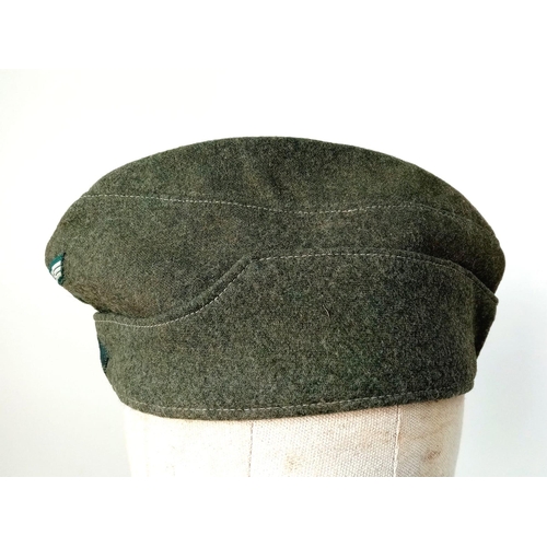 117 - WW2 German Heer (Army) M34 Overseas Side Cap. Good condition for its age.