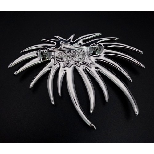 1355 - A Pair of Swarovski Crystal Earrings and a Swarovski Brooch. As new, in original packaging with COA'... 