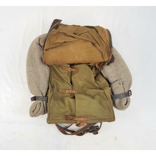 585 - 1941 Dated German Pony Fur Model Tournister Backpack. Please see photos for conditions.