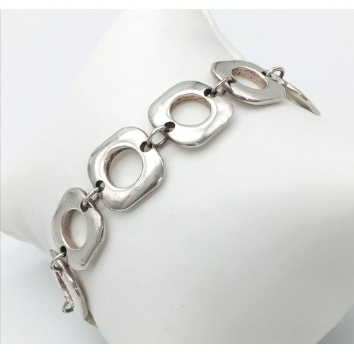 811 - A vintage, probably 70s, sterling silver bracelet, marked TIFFANY & CO, length: 19 cm, weight: 33.5 ... 