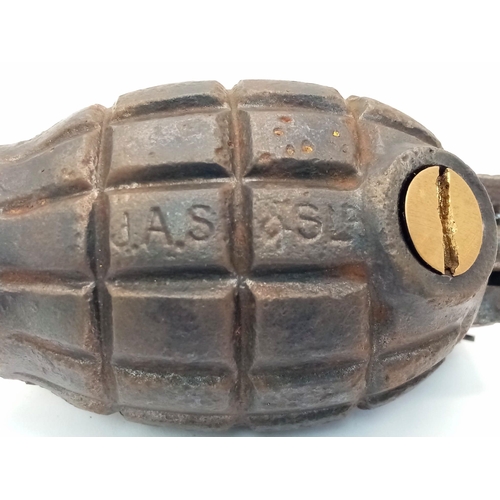 664 - Late WW1 INERT No 23 Mills Rifle Grenade. The body is on of the 1st type 36’s used. Mainland UK Ship... 