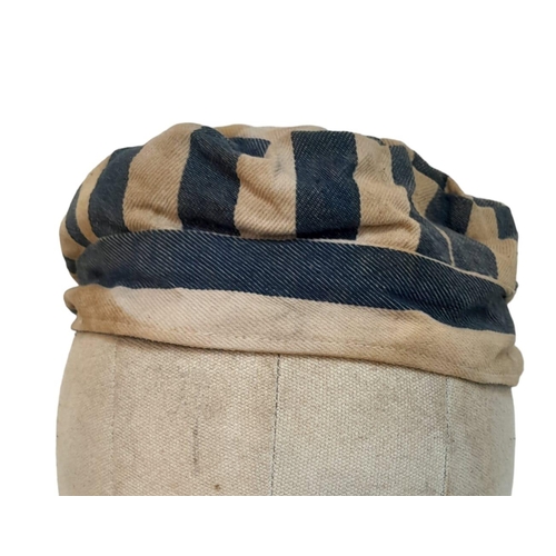 673 - 3 rd Reich Forced Labour Prisoners Hat.