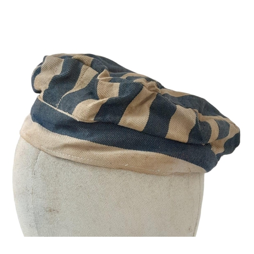 673 - 3 rd Reich Forced Labour Prisoners Hat.