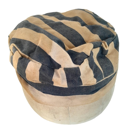 673 - 3 rd Reich Forced Labour Prisoners Hat.