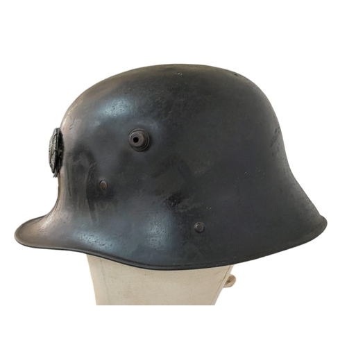 92 - M1927 Irish Free State Helmet Made by Vickers Ltd. Nice makers stamp.