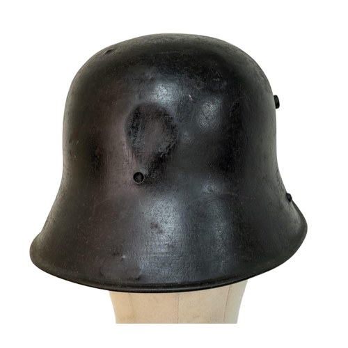 92 - M1927 Irish Free State Helmet Made by Vickers Ltd. Nice makers stamp.