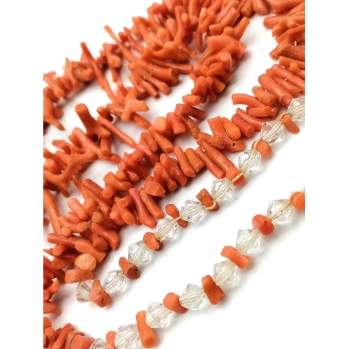 955 - Vintage Branch Coral Necklace.

30cms in length.