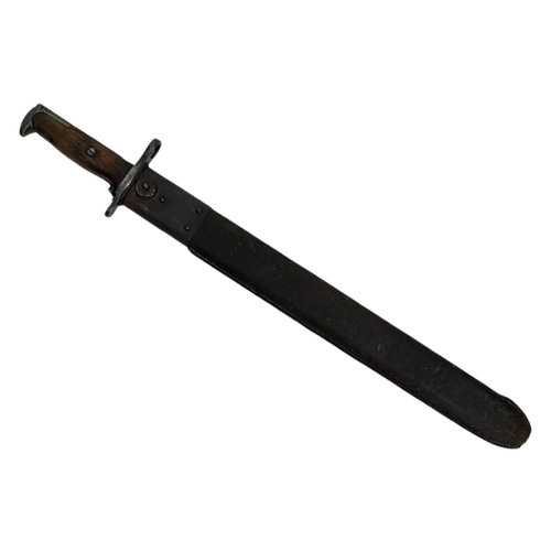 198 - WW1 American M1905 Springfield Bayonet Dated 1908. Maker: Springfield Armoury.