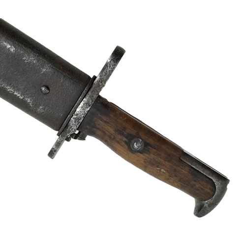 198 - WW1 American M1905 Springfield Bayonet Dated 1908. Maker: Springfield Armoury.