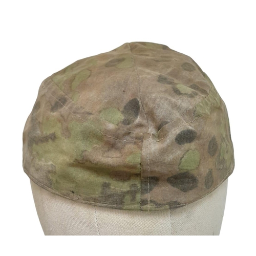 341 - 3 rd Reich Waffen SS Tarnmütze Reversible Camouflage Cap.