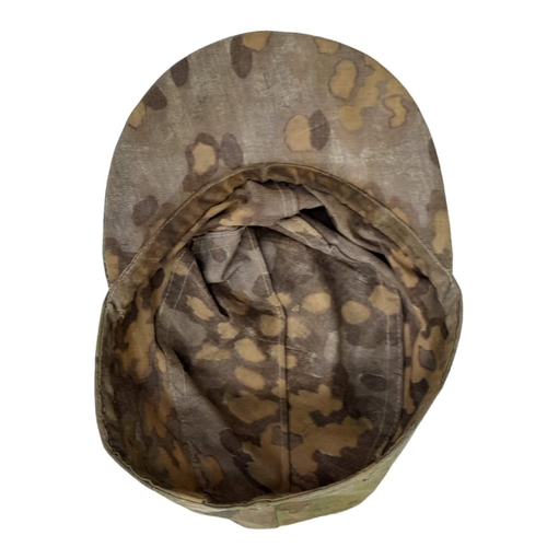 341 - 3 rd Reich Waffen SS Tarnmütze Reversible Camouflage Cap.