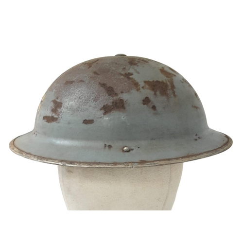 496 - WW2 British Naval MKII Helmet Dated 1939. Maker: F&L – Fisher & Ludlow Birmingham.