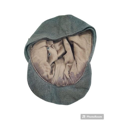 50 - WW2 German Waffen SS Feldjäger Kommando M43 Cap with Snipers Badge.