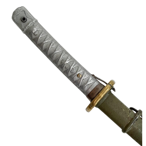 16 - WW2 Japanese Nco’s Sword. A very good example with nice markings from the Tokyo Arsenal and serial n... 