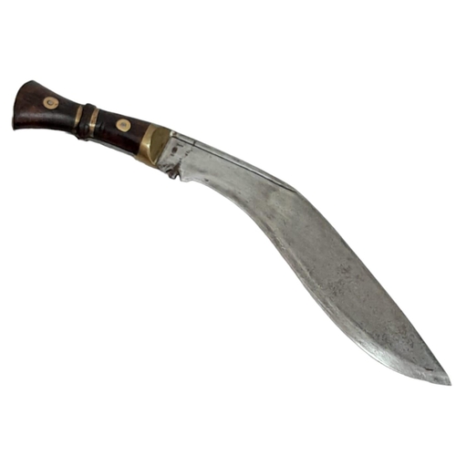 601 - WW1 Gurkha Kukri Knife Dated 1917. Made in Cossipore for the Indian War Department. Comes in a Milit... 