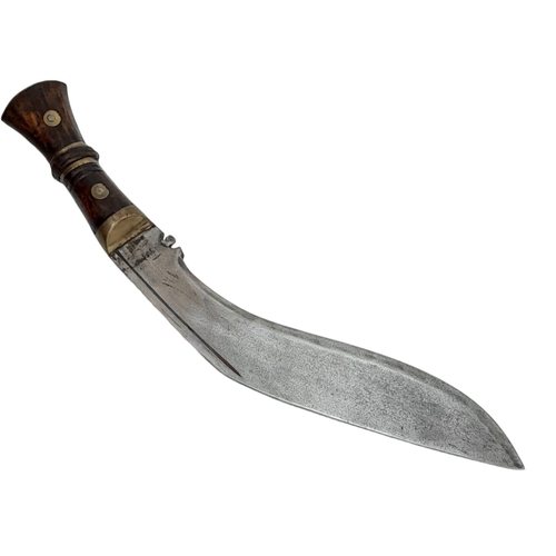 601 - WW1 Gurkha Kukri Knife Dated 1917. Made in Cossipore for the Indian War Department. Comes in a Milit... 