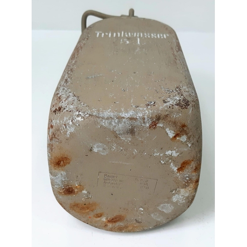 369 - WW2 German Africa Corps 5 Ltr “Trinkwasser” (Drinking Water) Container Dated 1942.