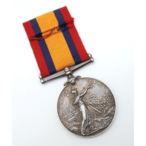 353 - A Queen’s South Africa Medal without clasps named to: 5367 Pte A White Scottish Rifles. Private Whit... 