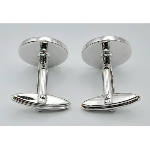 471 - A Pair of Lanvin Designer Cufflinks.