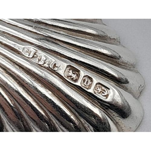 772 - A Set of Five 1878/1879 Hallmarked Silver Apostle Spoons. 10cm Lengths.

Gross Weight 37.39 Grams.