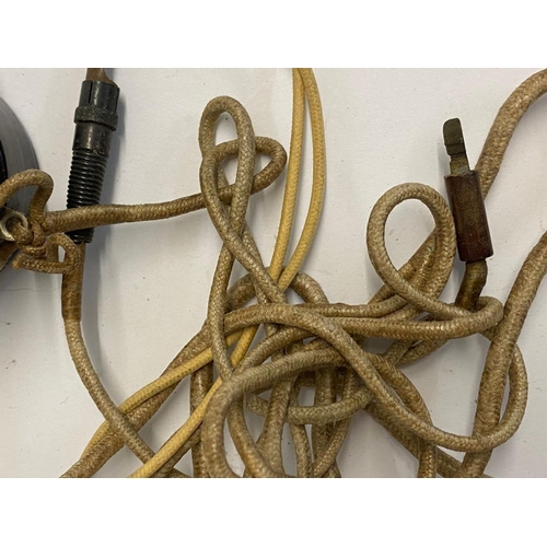 405 - A WW2 Japanese Radio Headset with Connections - Also has its identification plate. ML290.