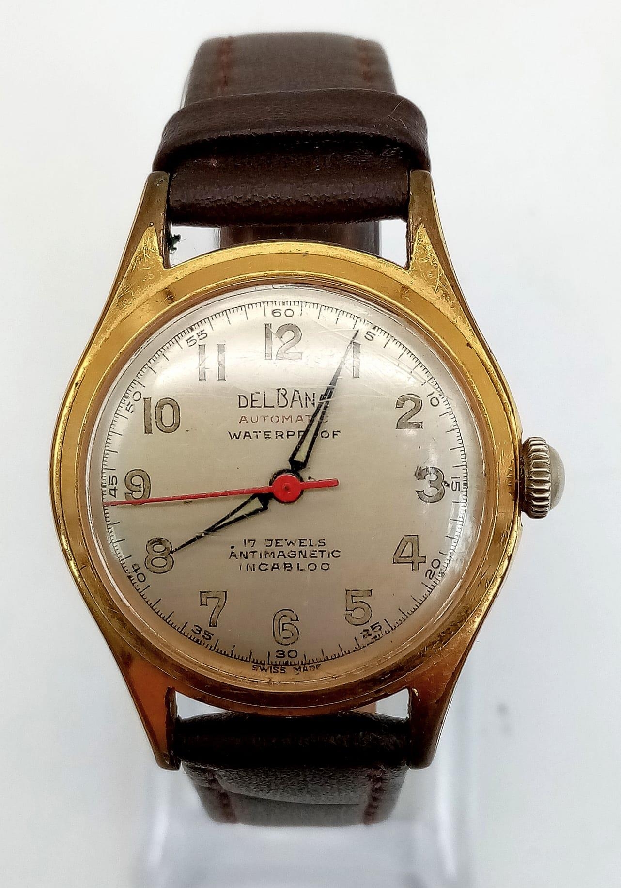 Delbana watch 17 jewels hotsell