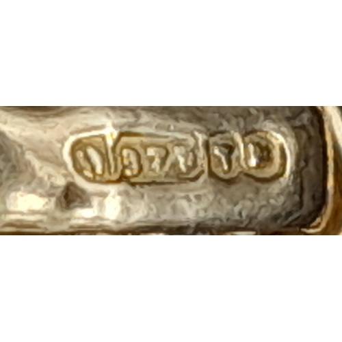 1687 - A VINTAGE 9K YELLOW GOLD TOBY JUG CHARM/PENDANT, WEIGHT 2.6G, FULL UK HALLMARKS