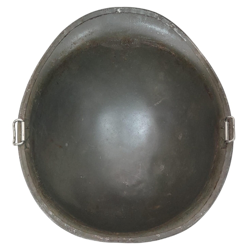 594 - WW2 US M1 Helmet Made by McCord. The shell is batched marked 1266D which means it was made Nov-Dec 1... 