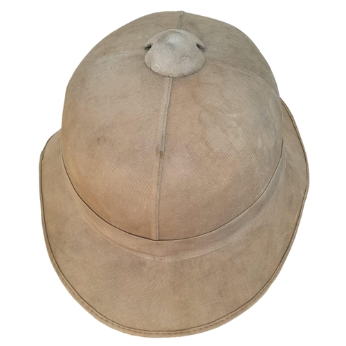 927 - WW2 British Tropical Wolseley Pith Helmet.
No Liner.