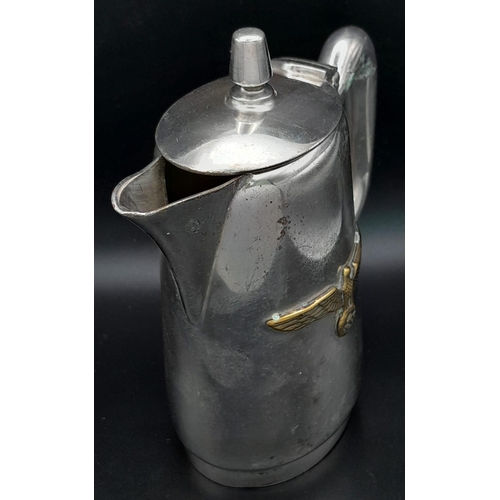 455 - WW2 German Kriegsmarine Officers Mess Coffee Pot.