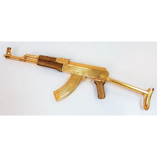 101 - A Boss Level Gold-Plated AK56! You've come this far, now claim the ultimate weapon. Gilded by God (G... 