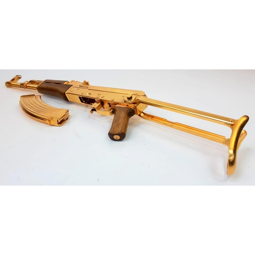 101 - A Boss Level Gold-Plated AK56! You've come this far, now claim the ultimate weapon. Gilded by God (G... 