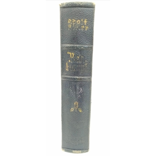 396 - 3rd Reich Wedding Edition Mein Kampf Dated 1940. A gift from the local Ortsgruppen (the Town or City... 