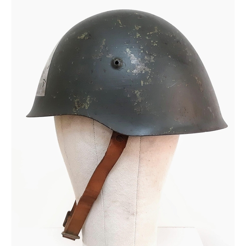 547 - WW2 Italian “Brigata Garibaldi” Fascist Helmet.