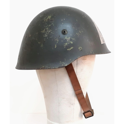 547 - WW2 Italian “Brigata Garibaldi” Fascist Helmet.