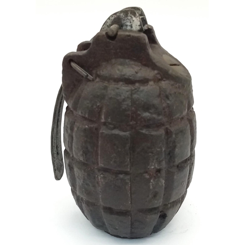 830 - INERT Somme Relic No 5 Mills Grenade that was originally found in a flooded crater in Deville Wood. ... 