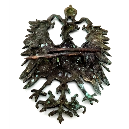 1064 - WW1 Imperial German Colonial Hat Badge.